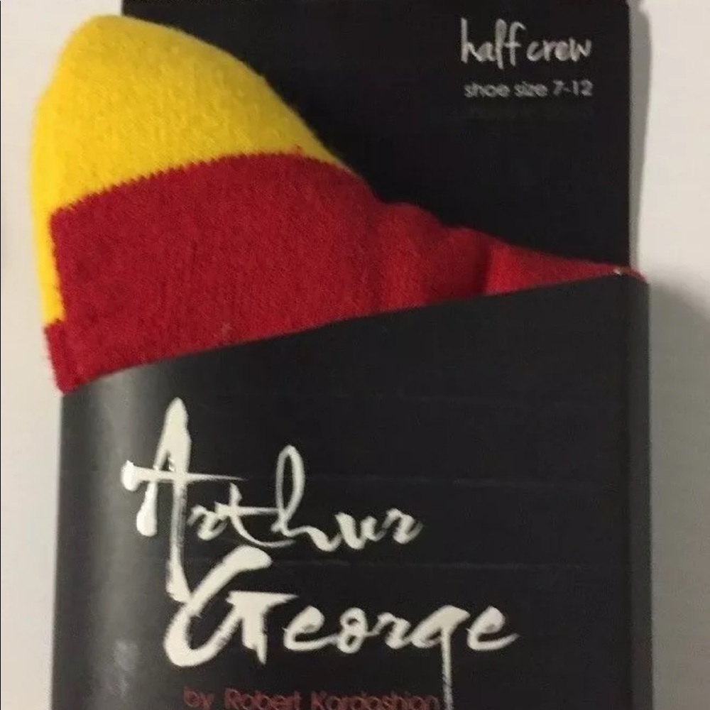 2 Pair of Arthur George love Half Crew Socks - Picture 5 of 5